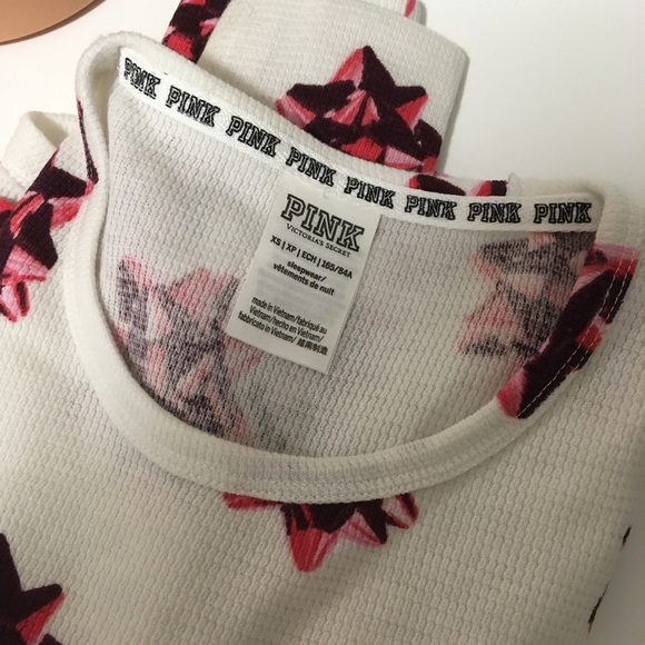 🆕VICTORIA’S SECRET PINK - COZY WAFFLE SLEEP SHIRT - NWT - Picture 5 of 7